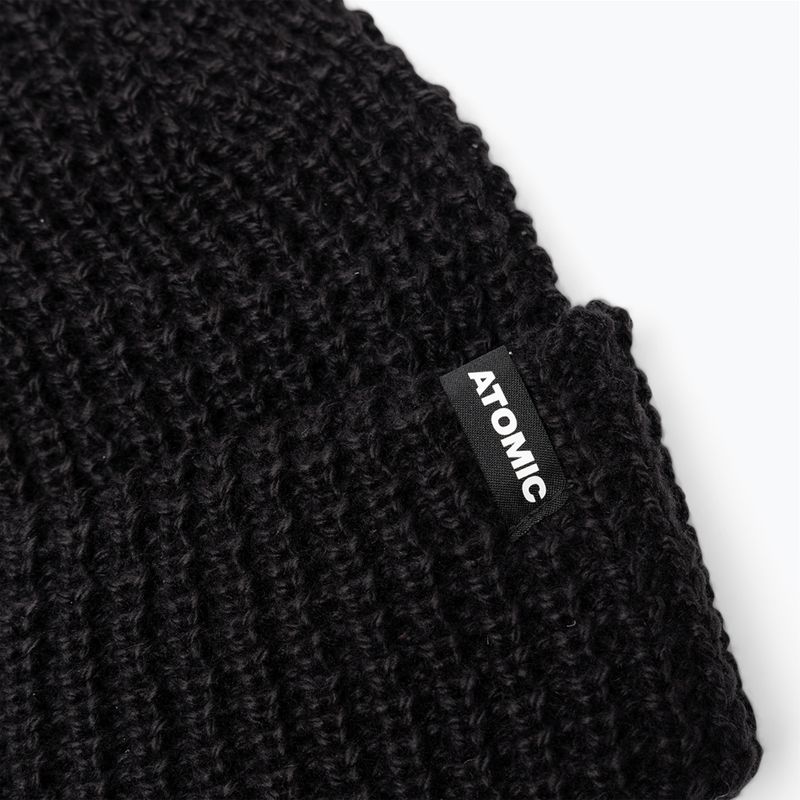 Atomic Alps Плетена шапка Beanie black 4