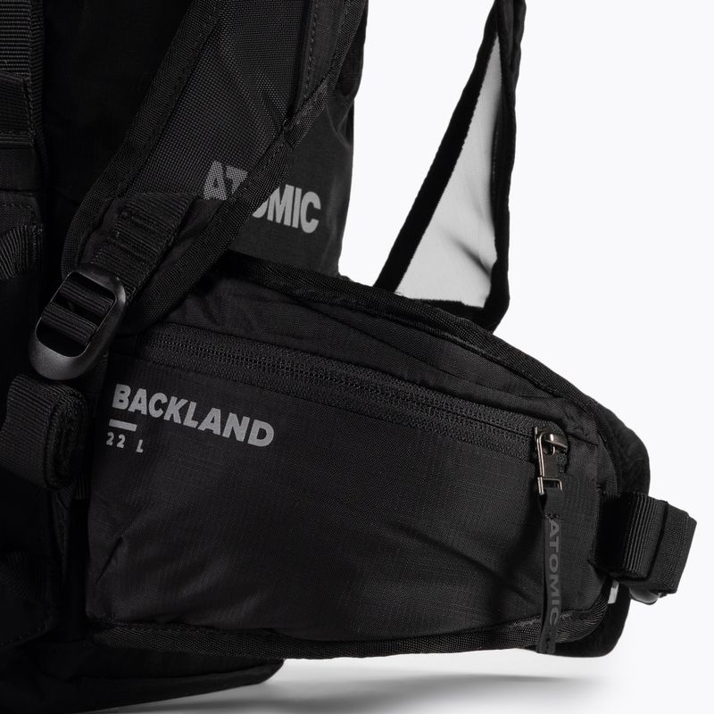 ATOMIC Backland 22+ ски раница черна AL5051510 8