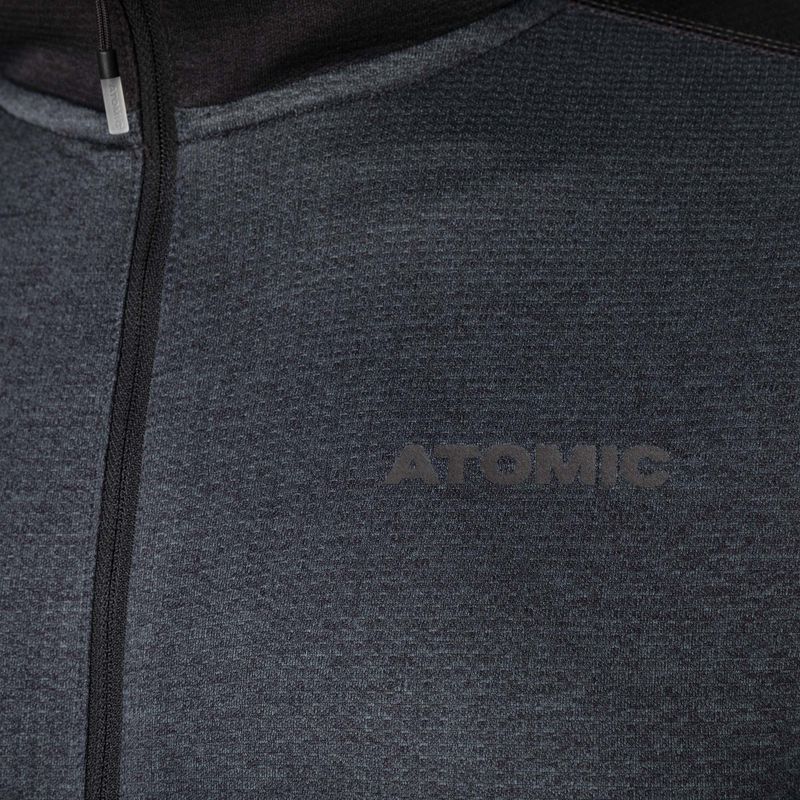 Мъжка блуза с качулка Atomic Alps FZ Hoodie grey/black 3