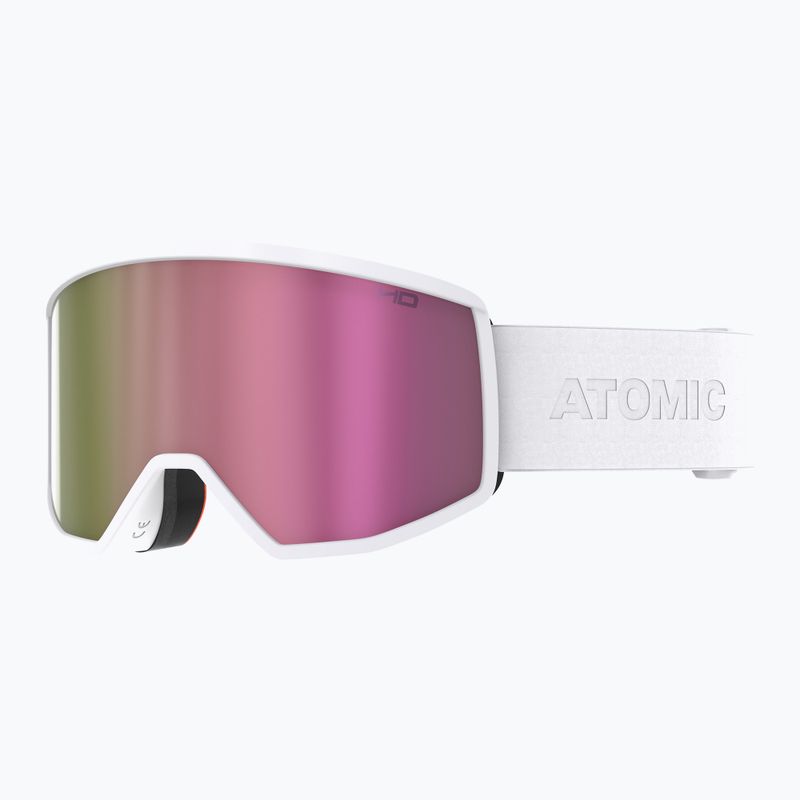 Предпазни ски очила Atomic Four HD white/pink copper hd ski goggles 2