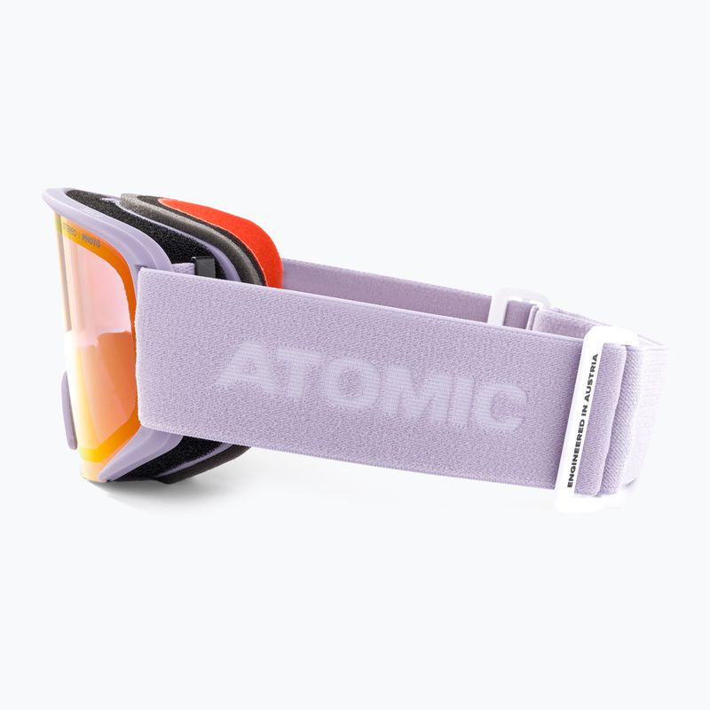 Ски очила Atomic Savor Photo лавандула/червено 4
