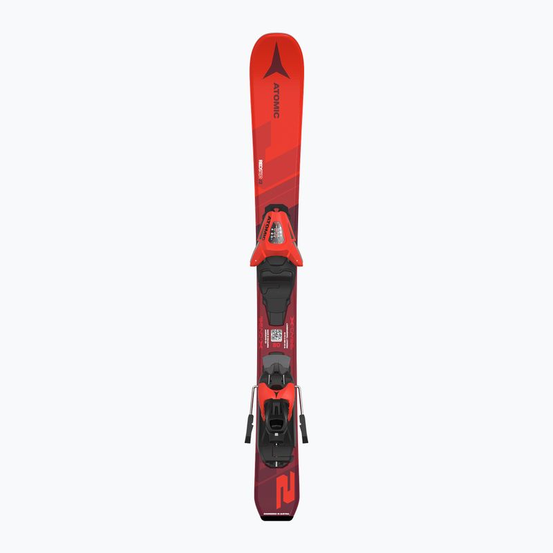 Детски ски за спускане Atomic Redster J2 JTXS + автомати C5 GW red 3
