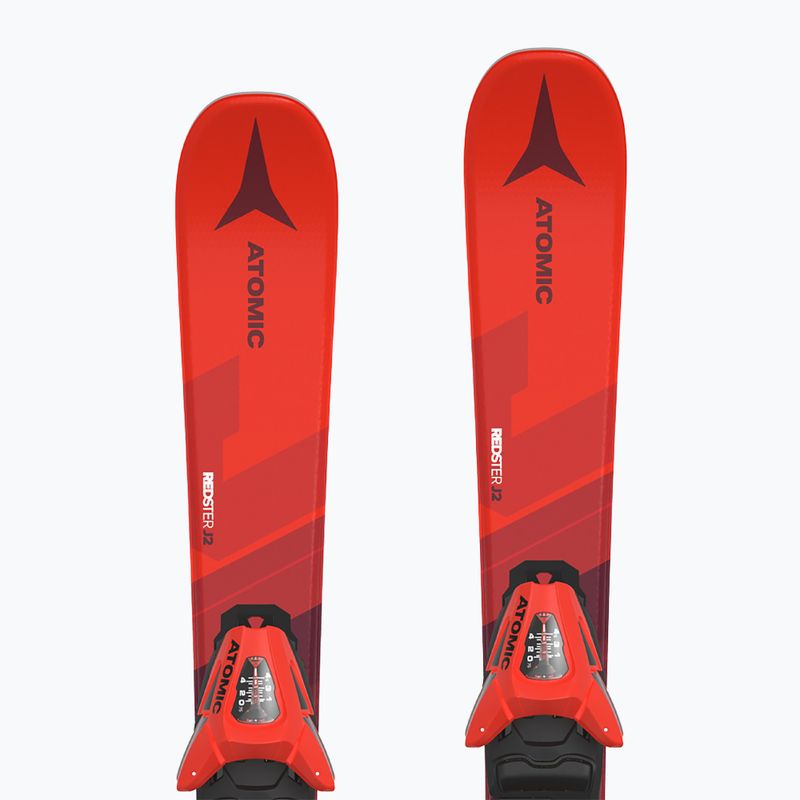 Детски ски за спускане Atomic Redster J2 JTXS + автомати C5 GW red 9