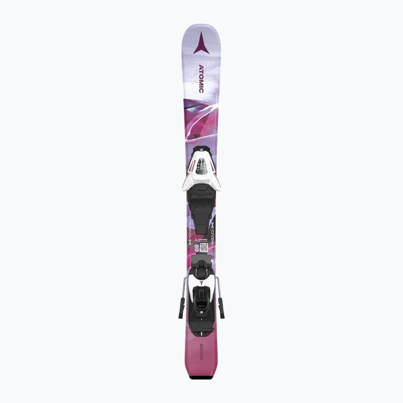 Детски ски за спускане Atomic Maven Girl JTXS + автомати C5 GW pink 3