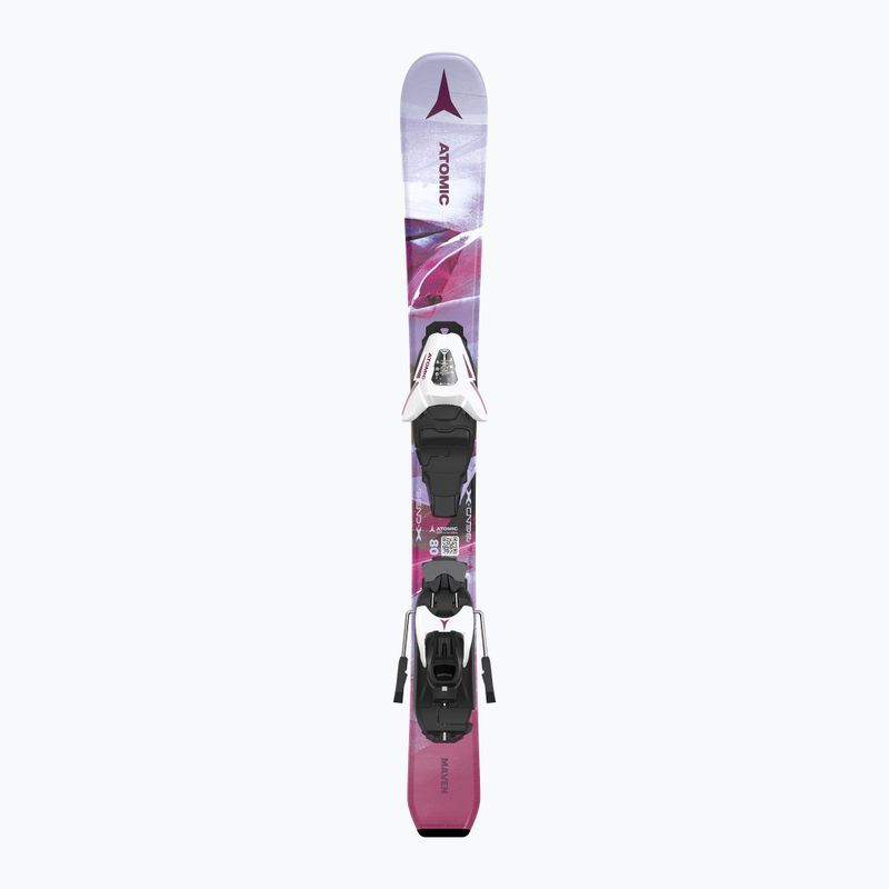 Детски ски за спускане Atomic Maven Girl JTXS + автомати C5 GW pink 4