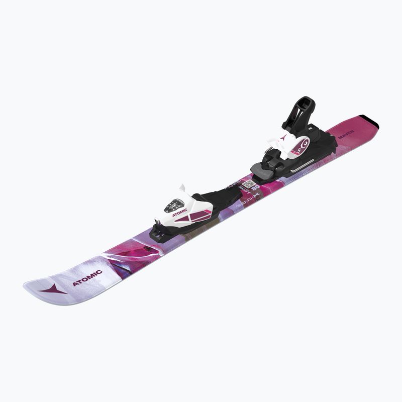 Детски ски за спускане Atomic Maven Girl JTXS + автомати C5 GW pink 7