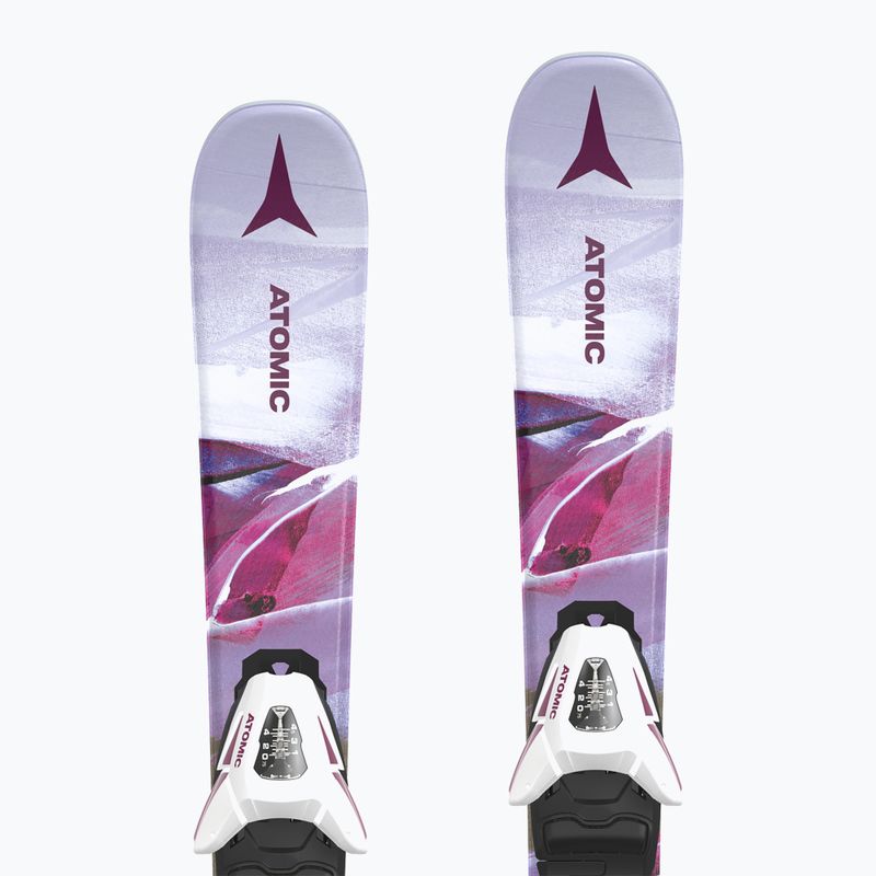 Детски ски за спускане Atomic Maven Girl JTXS + автомати C5 GW pink 9