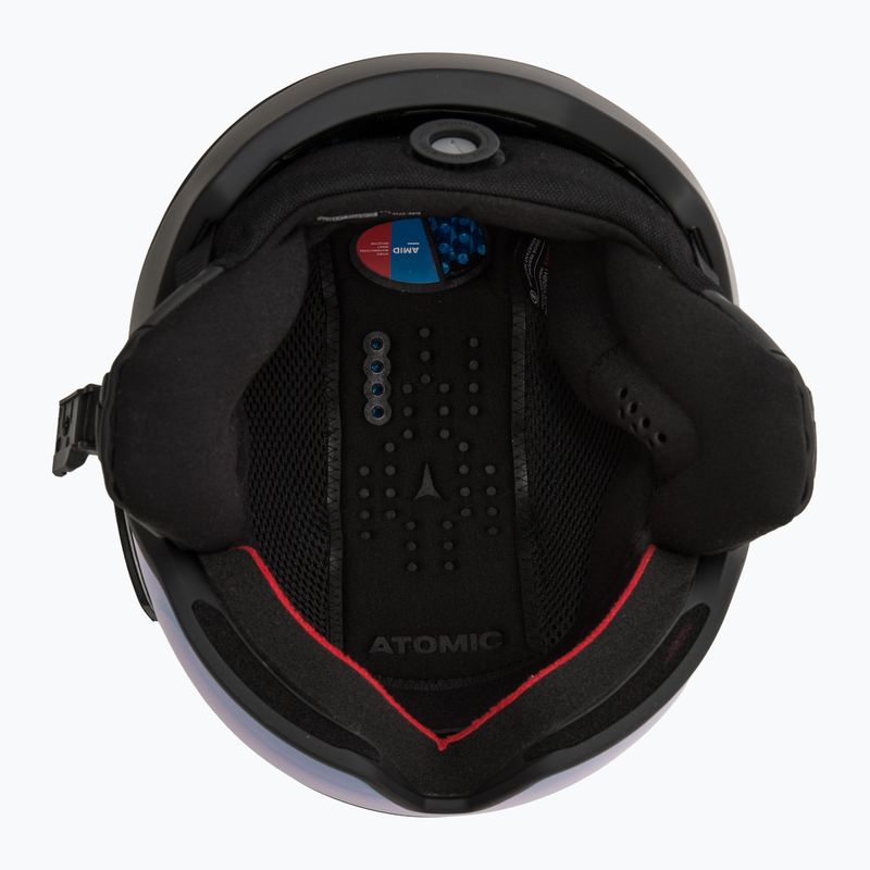 Ски каска Atomic Revent GT Amid Visor HD black/green hd 6