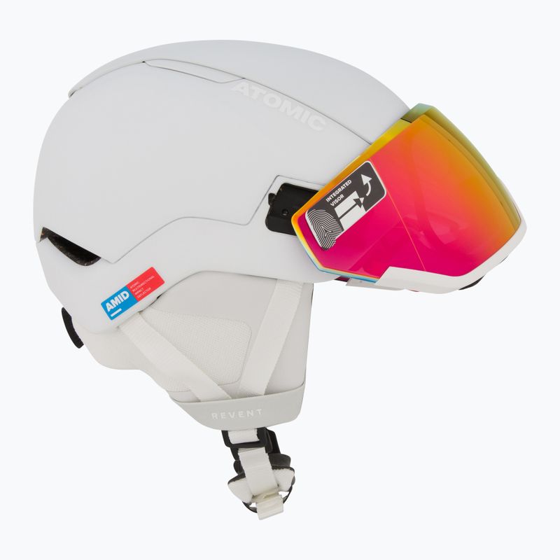 Ски каска Atomic Revent GT Amid Visor HD white heather/red hd 6