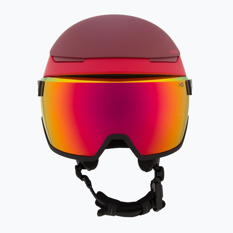 Ски каска Atomic Revent GT Amid Visor HD red/red hd 2
