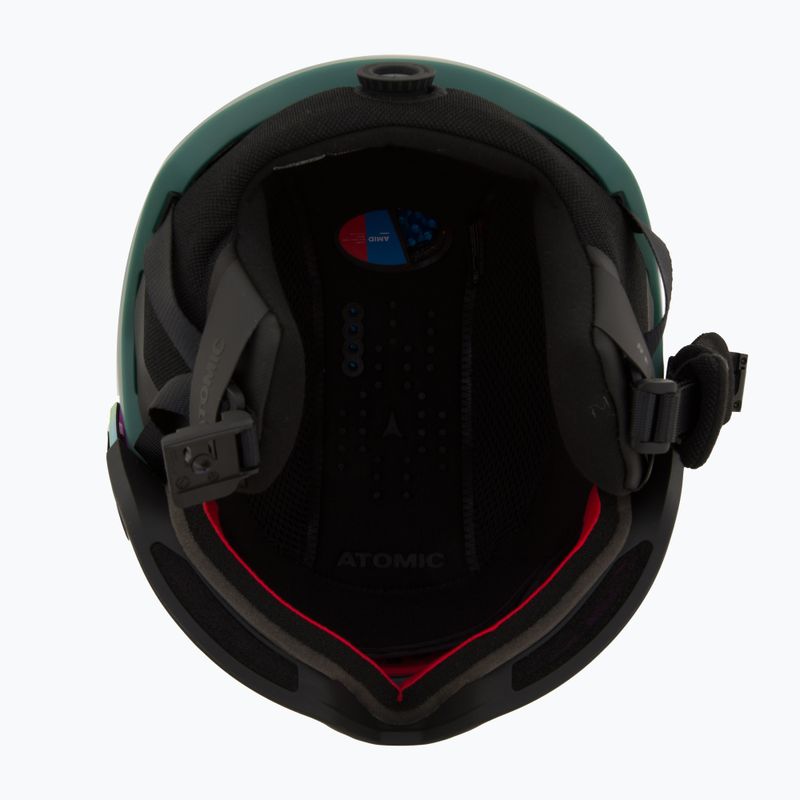 Ски каска Atomic Revent GT Amid Visor HD pistachio/pink copper hd 5