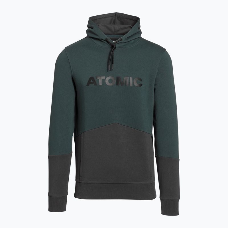Суитшърт Atomic RS Hoodie dark green/ anthracite 3