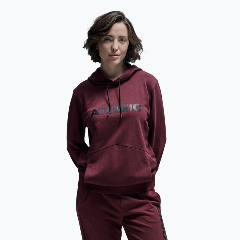 Суитшърт Atomic RS Hoodie maroon