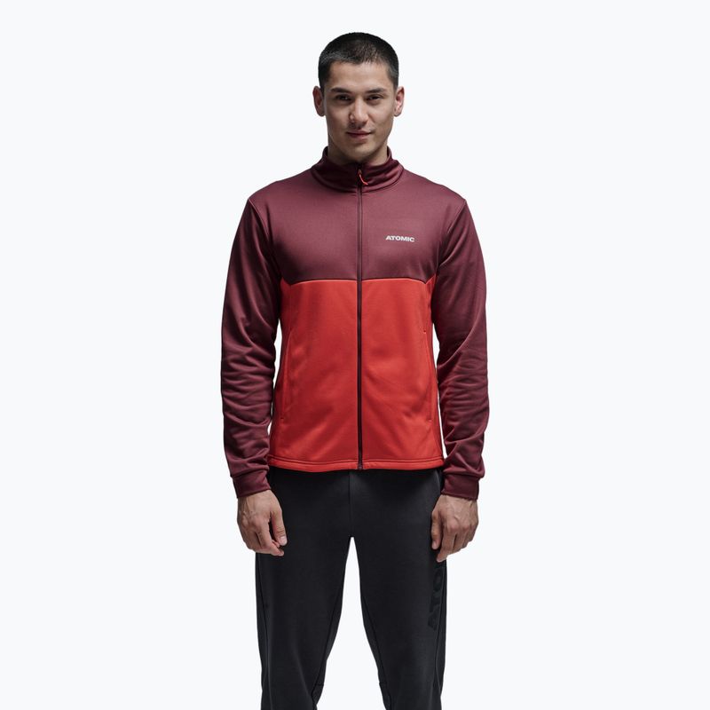 Мъжки суитшърт Atomic Alps maroon/ red