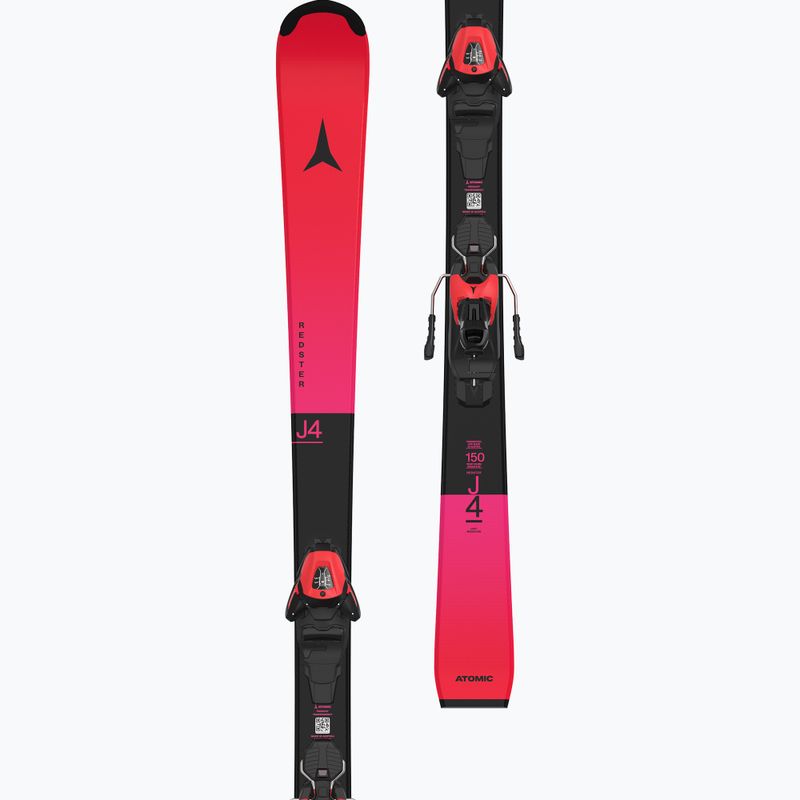 Детски пистови ски Atomic Redster J4 + автомати L6 GW red tension/ black 7