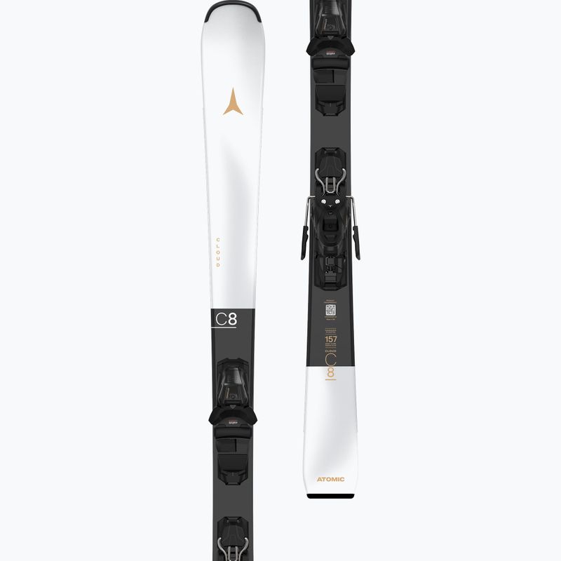 Дамски ски Atomic Cloud C8 + автомати M10 GW white/black 7