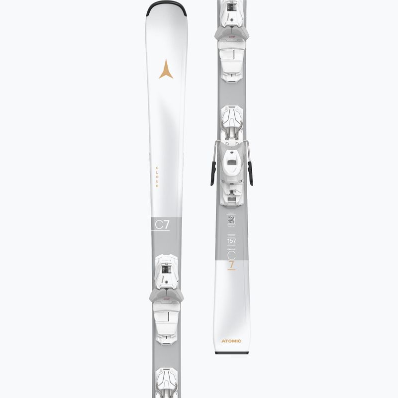 Дамски пистови ски Atomic Cloud C7 White + автомати M10 GW M10 GW white 7