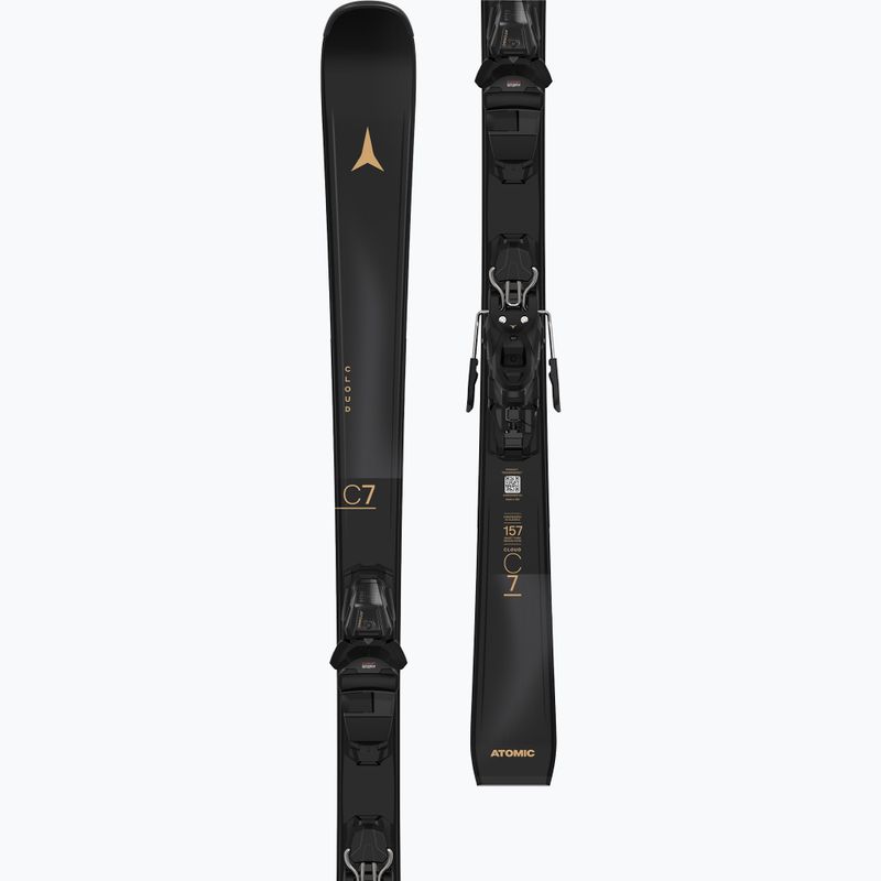 Дамски пистови ски Atomic Cloud C7 Black + автомати GW black  7