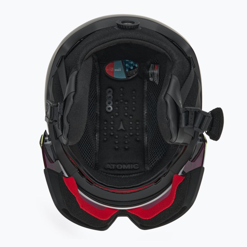 Скиорска каска Atomic Revent GT Amid Visor HD white/black/red hd 5