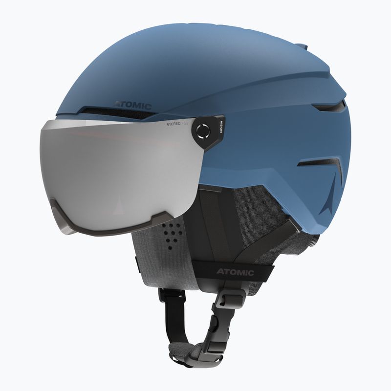 Скиорска каска Atomic Savor Visor Stereo ocean/silver stereo