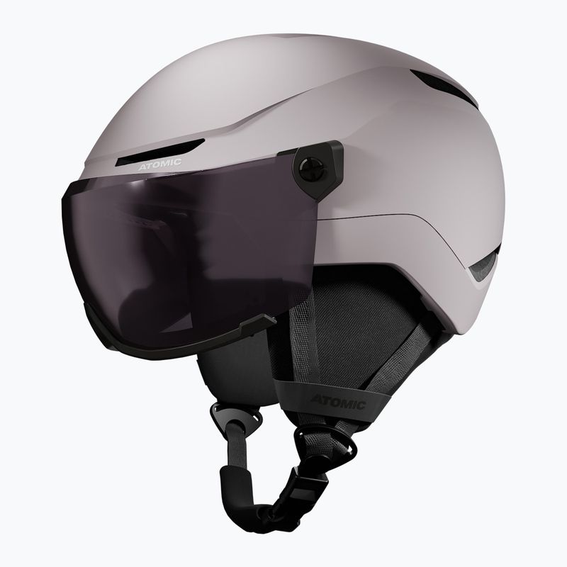 Детска скиорска каска Atomic Revent Visor Jr concrete/silver flash 2