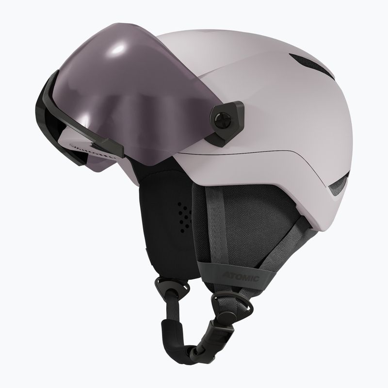 Детска скиорска каска Atomic Revent Visor Jr concrete/silver flash 3