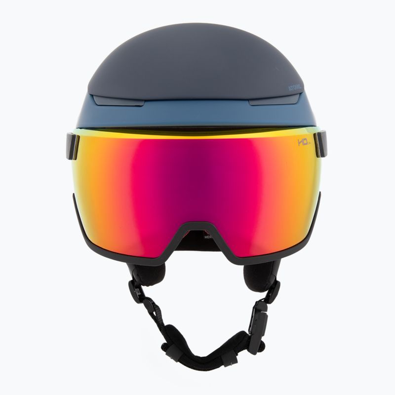 Скиорска каска Atomic Revent GT Amid Visor HD deep ocean/red hd 2