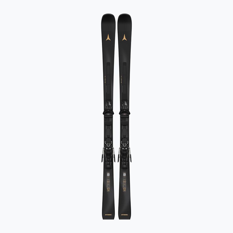 Дамски ски за спускане със ски автомати Atomic Cloud C12 Revoshock C + M10 GW black