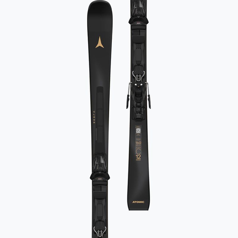 Дамски ски за спускане със ски автомати Atomic Cloud C12 Revoshock C + M10 GW black 3