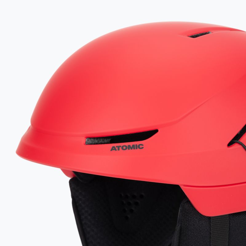 Детска скиорска каска Atomic Revent Jr red 7