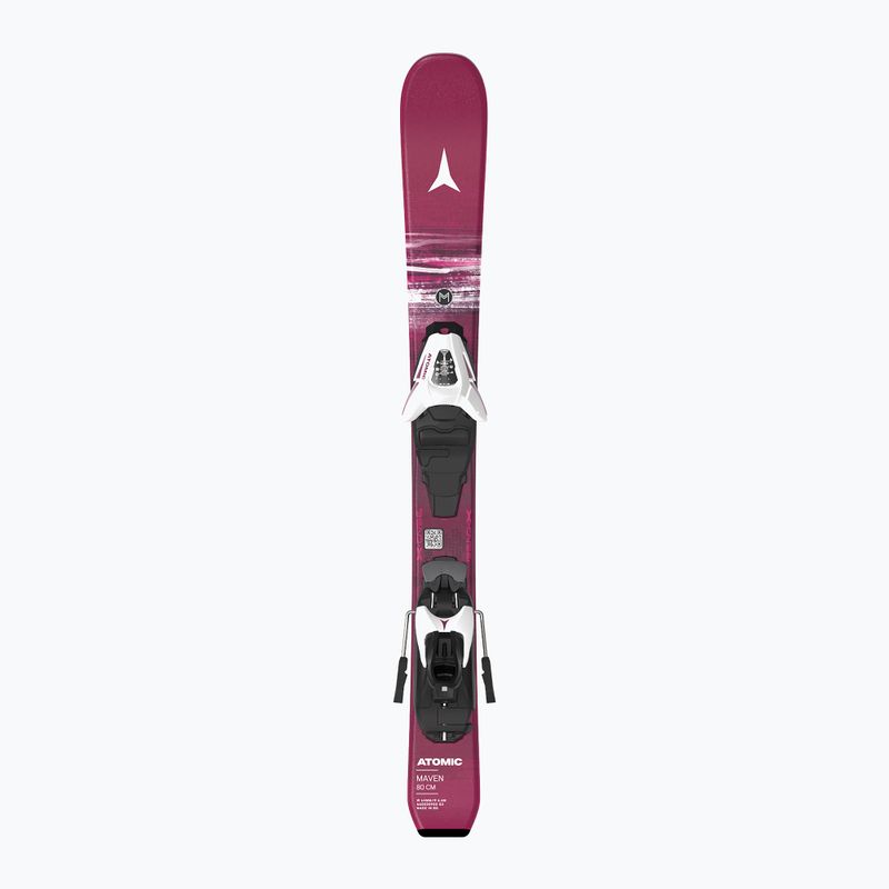 Детски ски за спускане със ски автомати Atomic Maven Jr 70-90 + C5 GW berry 2