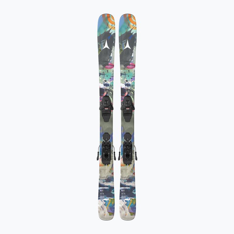 Детски ски за спускане със ски автомати Atomic Bent Jr 140-150 + L6 GW multicolor