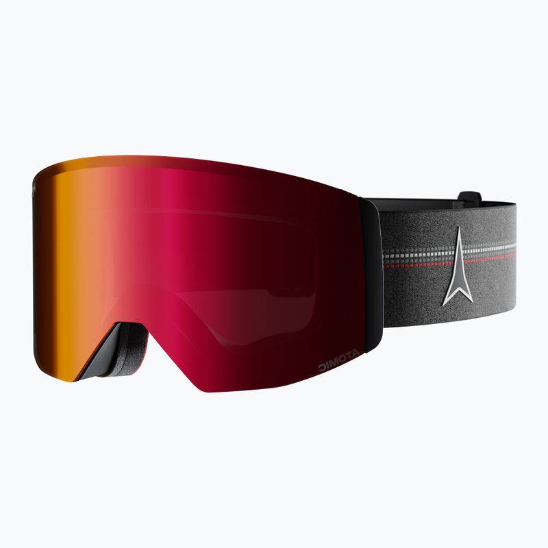 Скиорскa маска Atomic Four Q M HD stone heather/pink copper hd