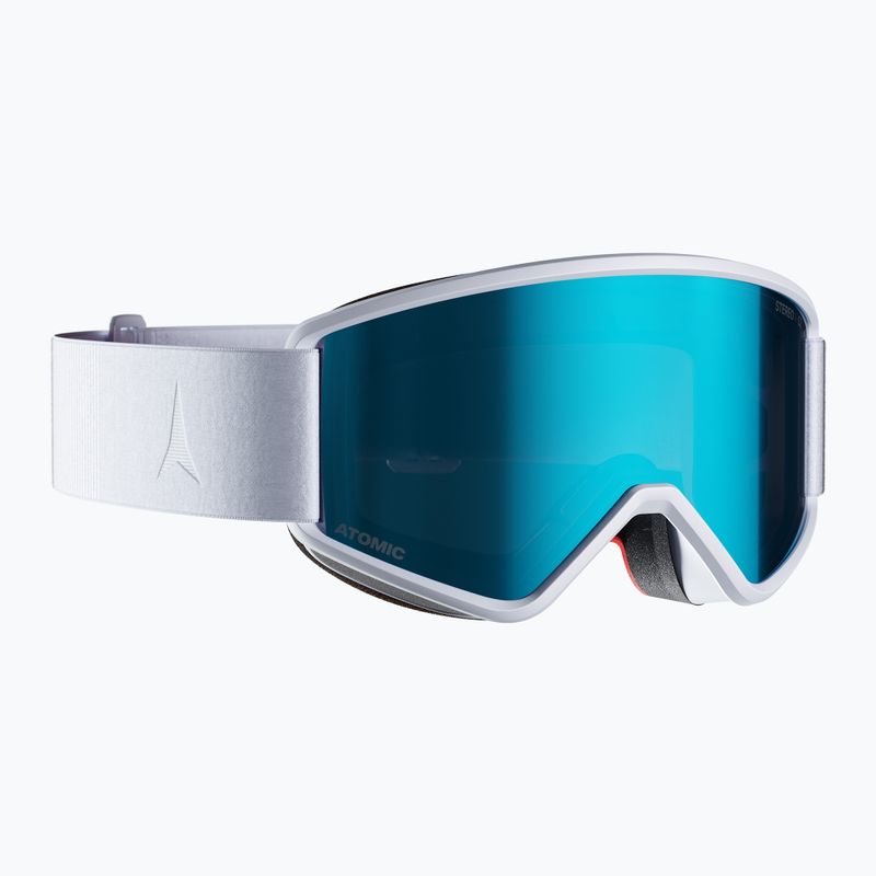 Скиорскa маска Atomic Savor M Stereo white/blue stereo