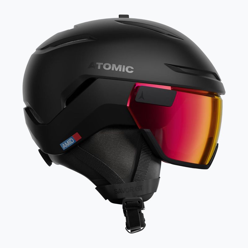 Скиорска каска Atomic Savor GT Amid Visor Photo black/red photo