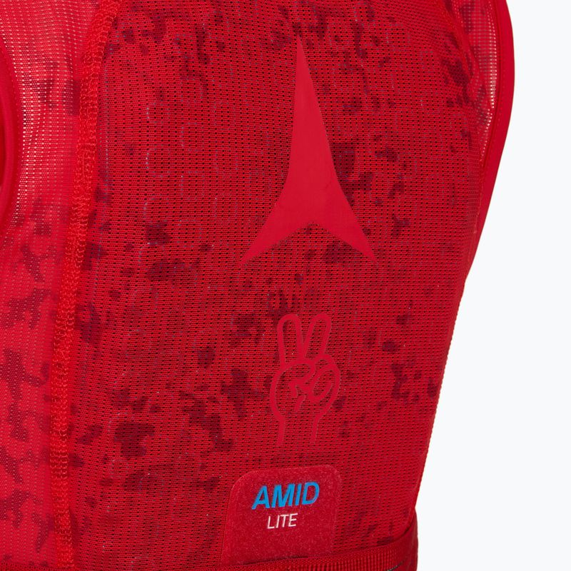 Протектор за гърба Atomic Live Shield Amid Lite Vest Jr graphic/red 5