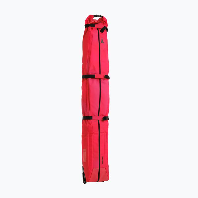 Калъф за ски Atomic Double Ski Wheelie red tension