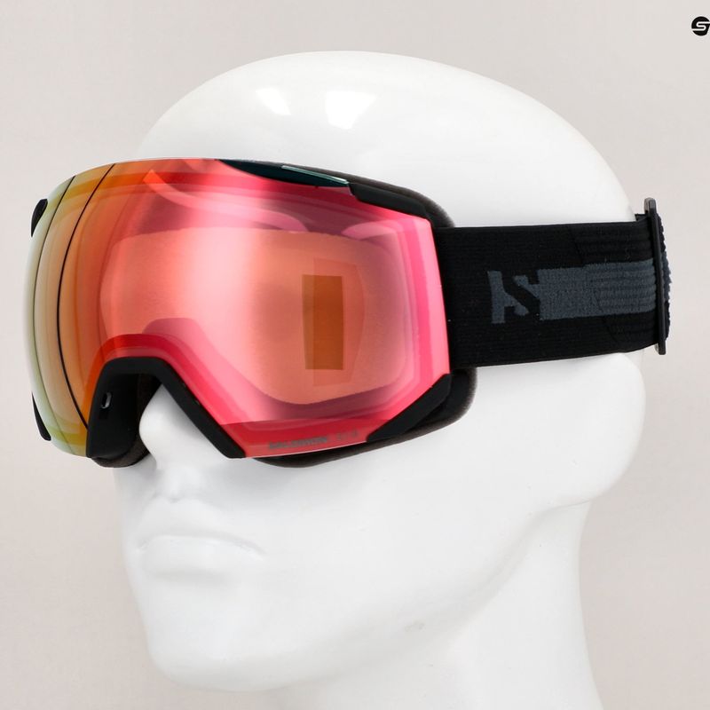 Salomon Radium Photo ски очила черни/червени 10