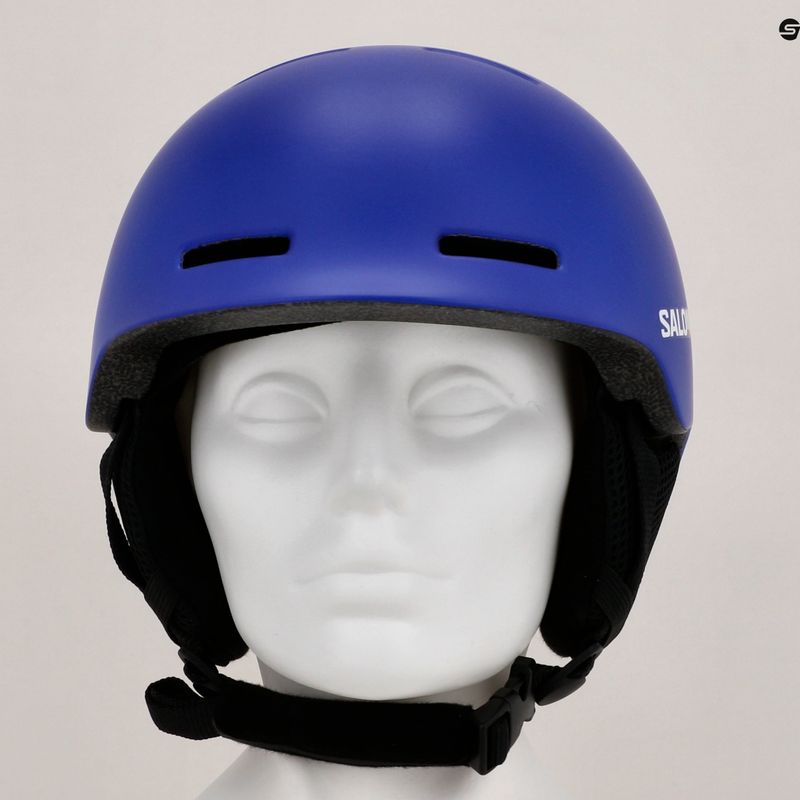 Детска ски каска Salomon Orka race blue 12