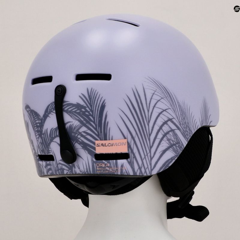 Детска ски каска Salomon Orka evening haze 12
