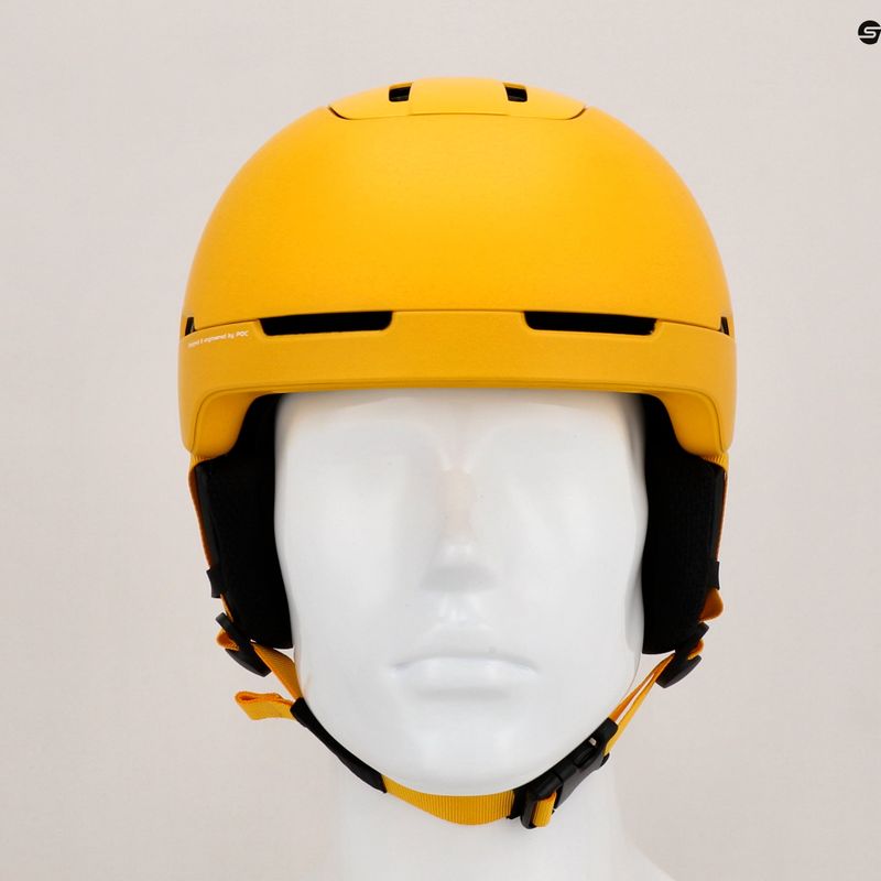 Ски каска POC Obex MIPS sulphite yellow matt 11