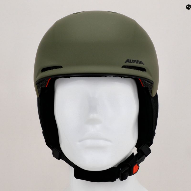 Ски каска Alpina Brix olive matt 11