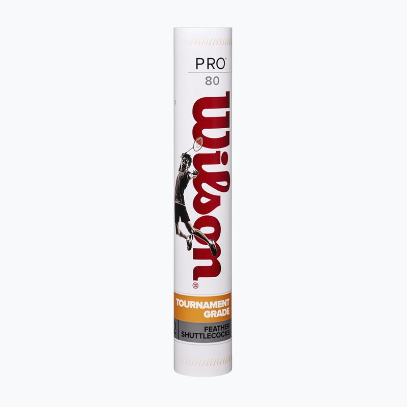 Совалки за бадминтон Wilson Pro 12 бр. бели.