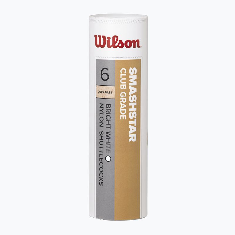 Wilson Smashstar совалки за бадминтон 6 бр. бели. 2