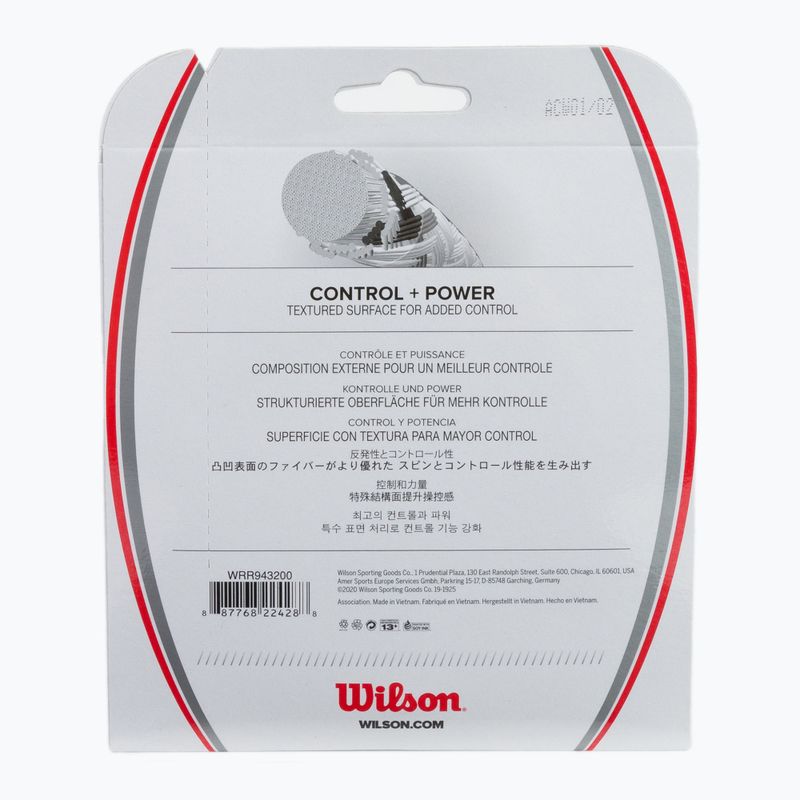 Wilson Sq Sensation Strike 17 струна за скуош 10 м бяла WRR943200+ 2