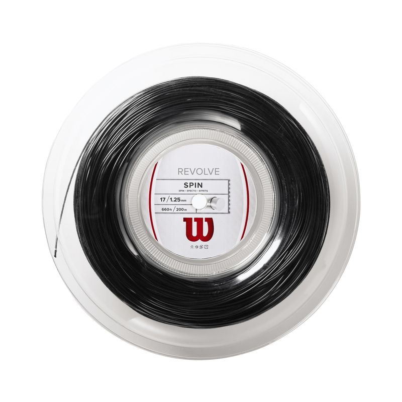 Wilson Revolve 17 200 м тенис струна черна WRZ906900