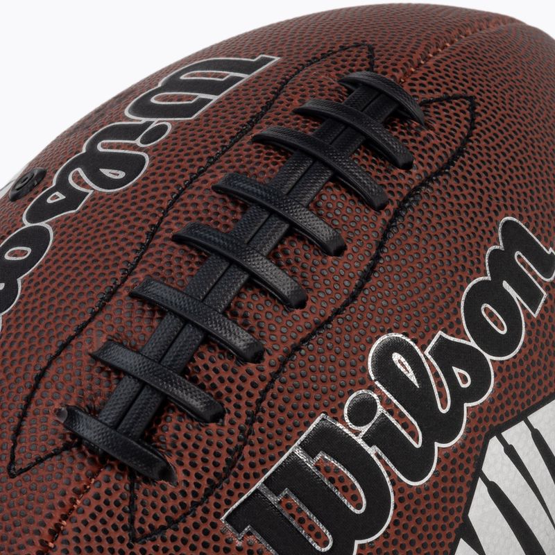 Wilson MVP Официален футболен мач кафяв WTF1411XB 3