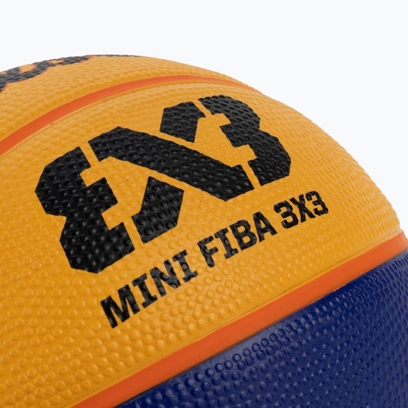 Баскетболна топка Wilson Fiba 3X3 Mini Rubber WTB1733XB размер 3 3