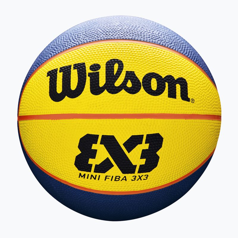 Баскетболна топка Wilson Fiba 3X3 Mini Rubber WTB1733XB размер 3 4