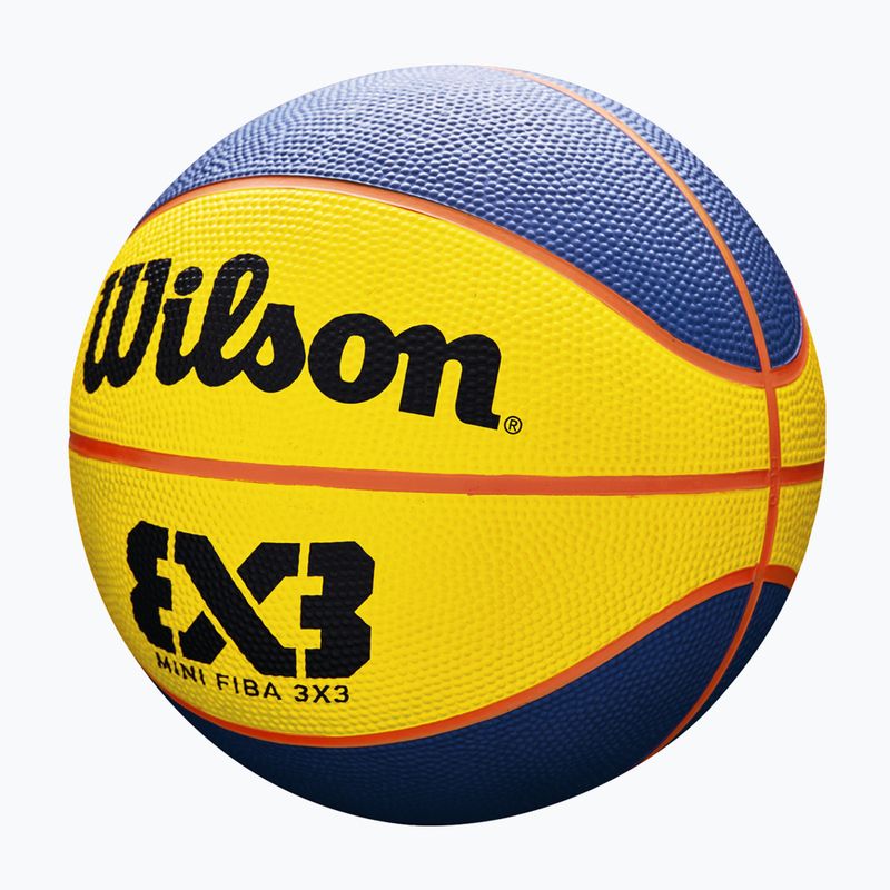 Баскетболна топка Wilson Fiba 3X3 Mini Rubber WTB1733XB размер 3 5